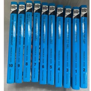 Hardy Boys Mystery Book Collection Franklin W Dixon Grosset Dunlap 1-10 set #243
